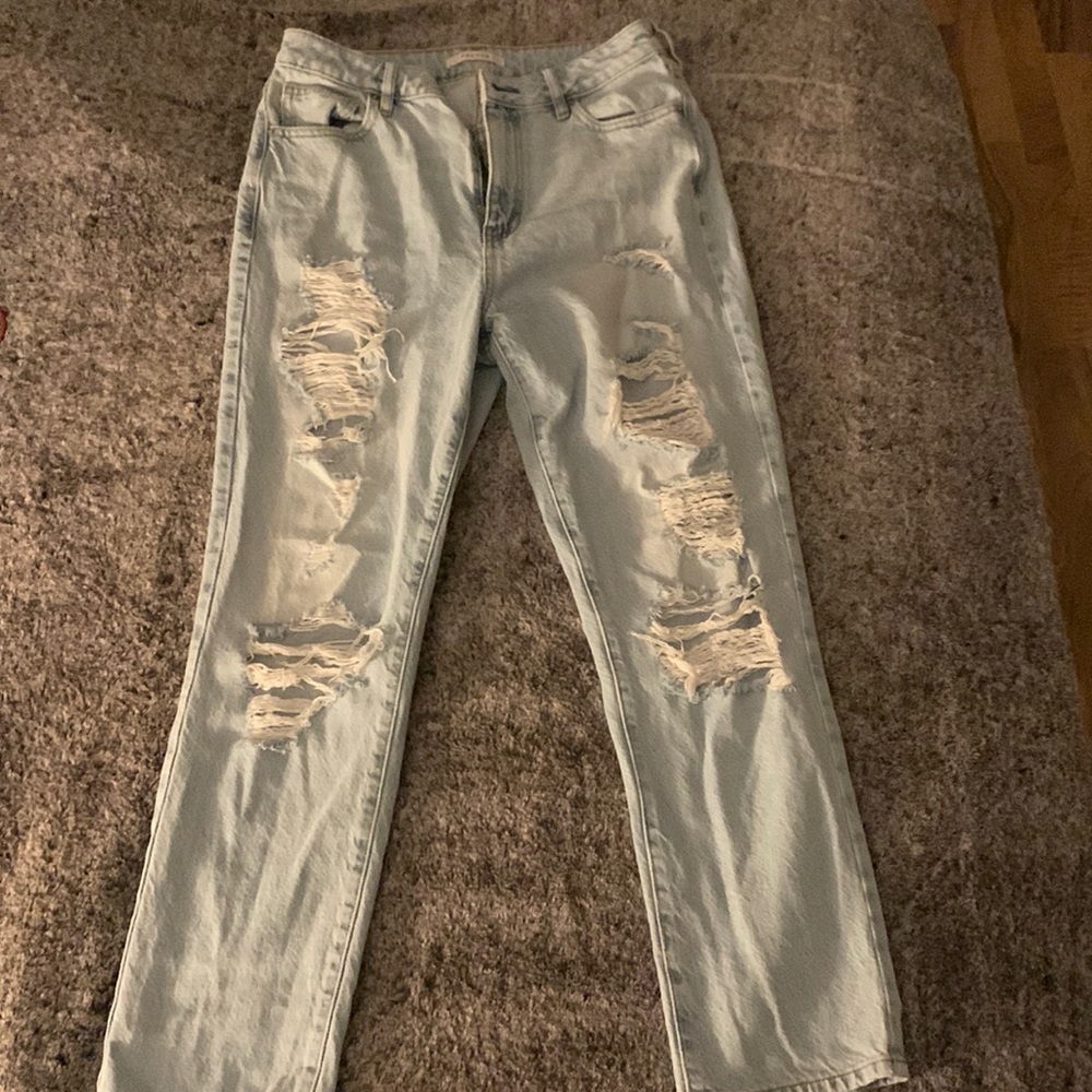 Pacsun ripped mom jeans
